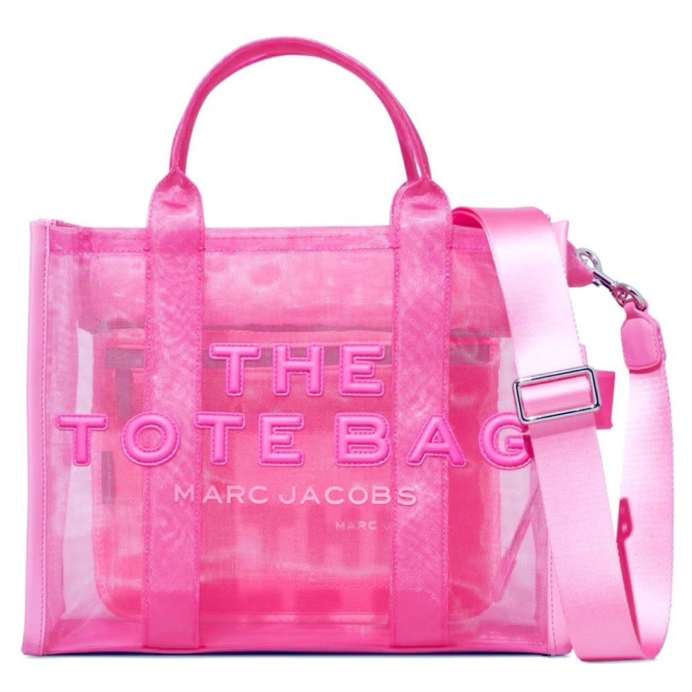 Mar Jacob’s Mesh Tote Medium Candy Pink